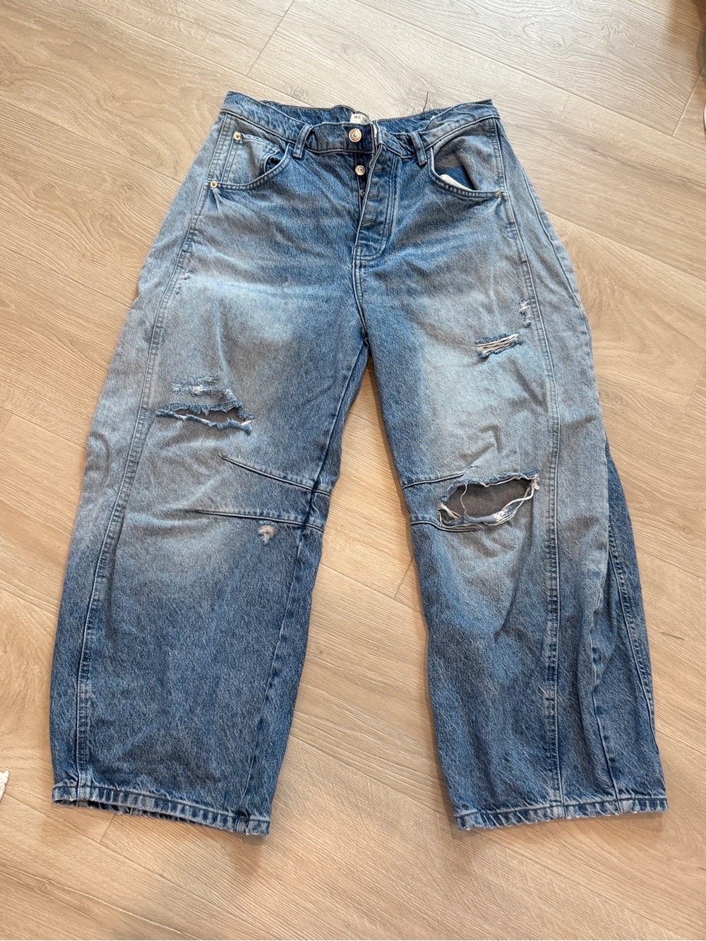 free people We The Free good luck barrel jeans barnyard 29